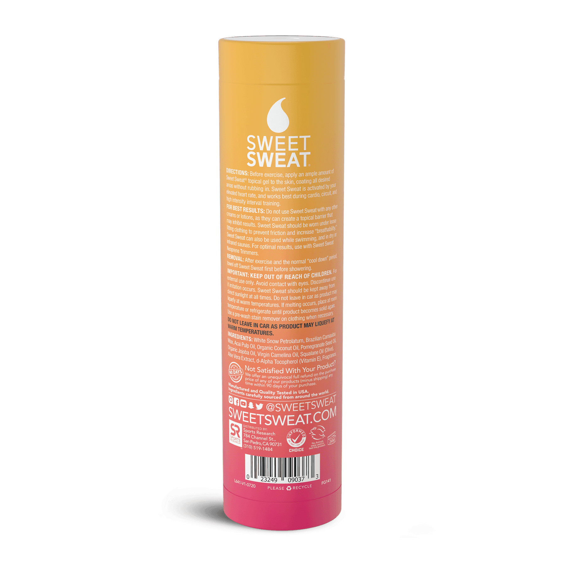 Sweet Sweat Tropical 6.4oz Stick - Image 2